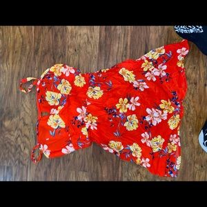 Woman’s mini sundress